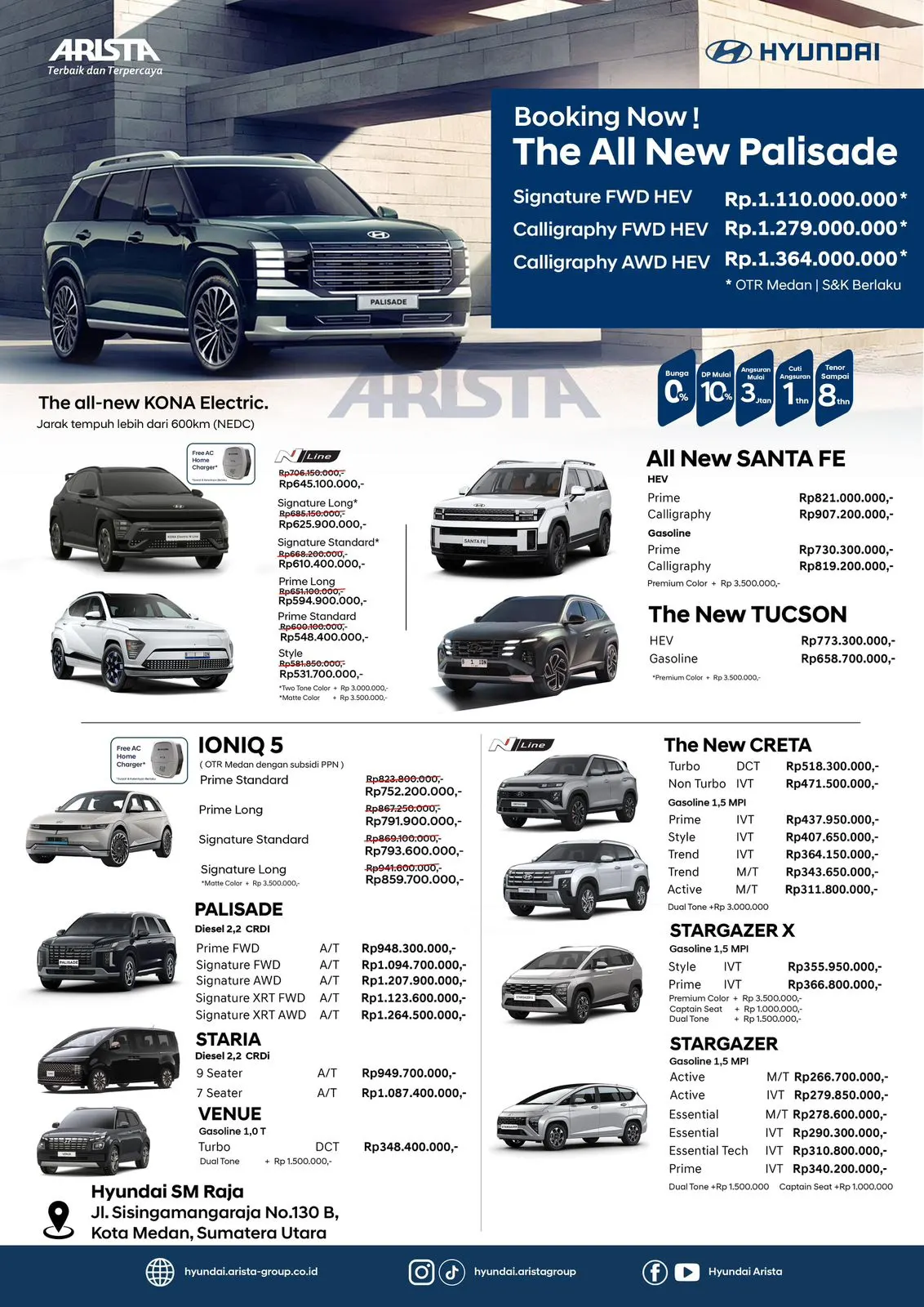 harga hyundai medan